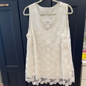 J. Jill Cream Women's Blouse